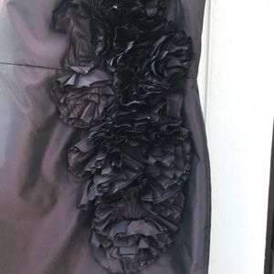 EUC Robert Rodriguez purple mini evening dress